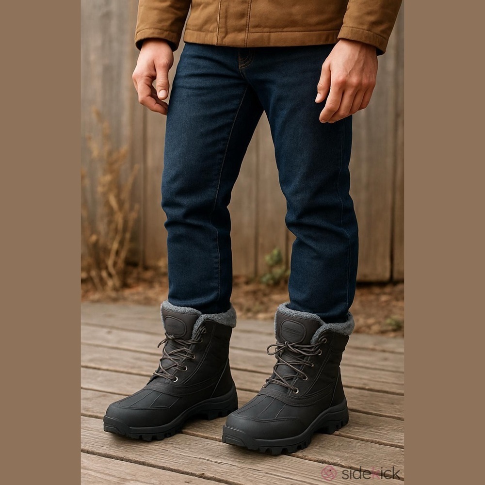 Skechers Men's Relaxed Fit: Trekson - Wilder waterproof boots
